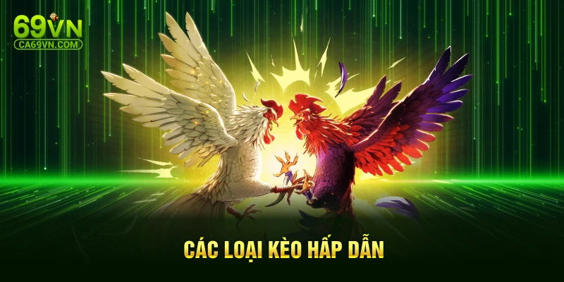 Các loại kèo hấp dẫn